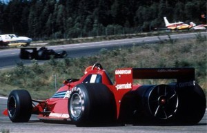 ... el coche ventilador (Brabham BT48B de 1978, ganador en su única participación, gran premio de Suecia, con Niki Lauda al volante).